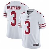 Nike Men & Women & Youth 49ers 3 C. J. Beathard White NFL Vapor Untouchable Limited Jersey,baseball caps,new era cap wholesale,wholesale hats